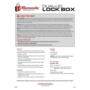 Hornady Dual-Lid Lockbox