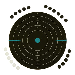 Bullseye Shooting Target - 10 pack