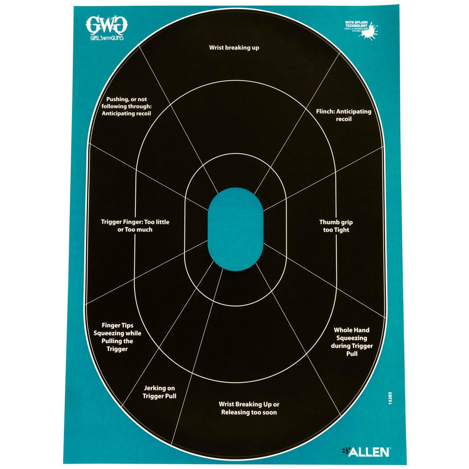 GWG Handgun Trainer Target