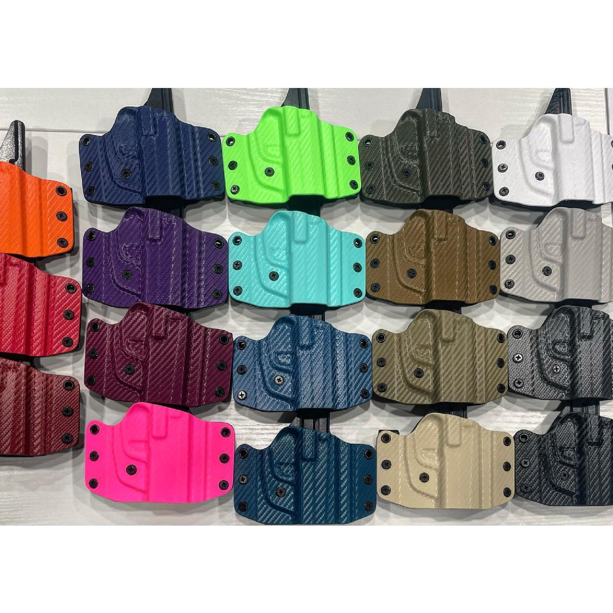 Two-Toned Outside-the-Waistband Custom Holster | Gun Goddess - GG