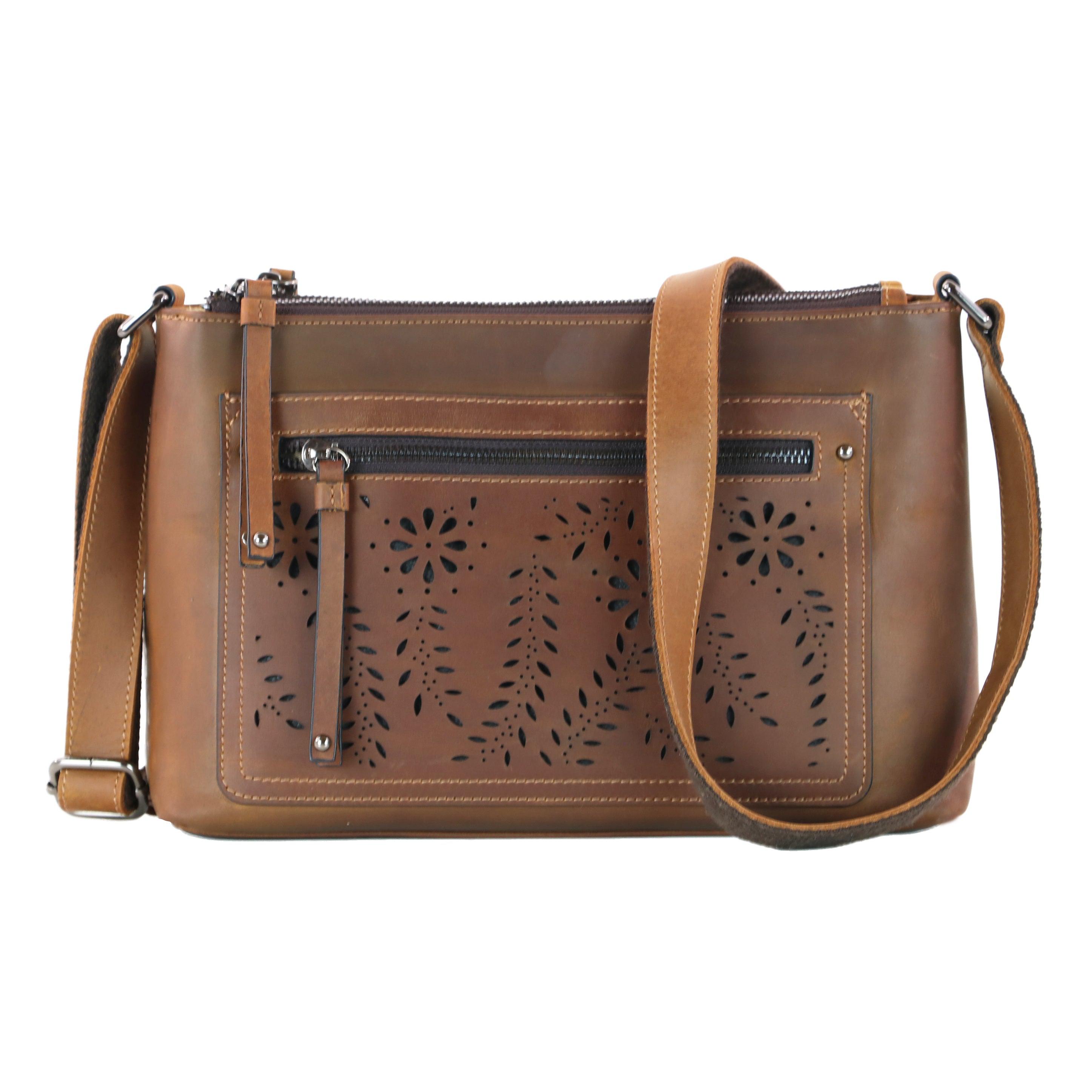 Leather ccw clearance purse