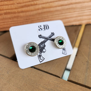 Headstamp Stud Earrings