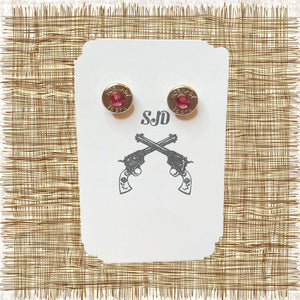 Headstamp Stud Earrings