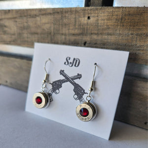 Headstamp Dangle Earrings