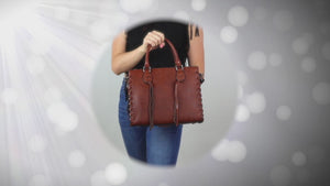 Emma Laced Concealed-Carry Satchel