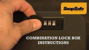 Snapsafe Lockbox with Cable - Combo Lock