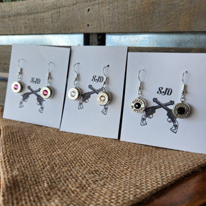 Headstamp Dangle Earrings