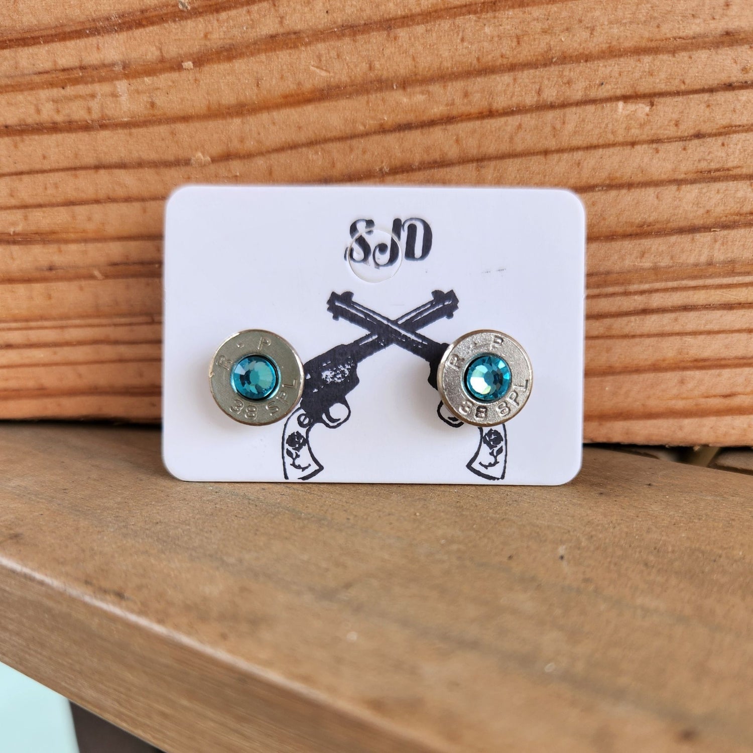 Headstamp Stud Earrings