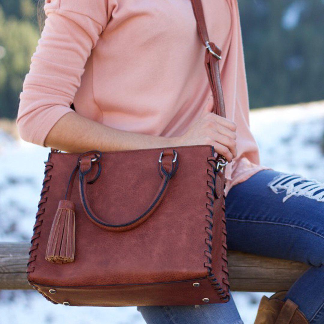 Ann Satchel by Lady Conceal, Concealed Carry Purse