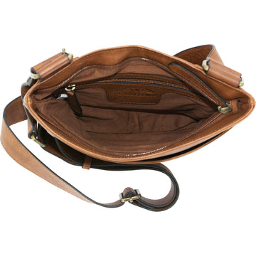 Tradesy, Brown Leather Cross Body Bag