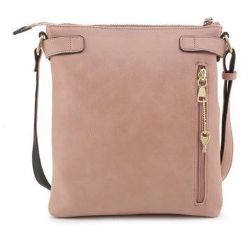 Leather Concealed-Carry Crossbody | Evelyn Purse | Gun Goddess Mahogany