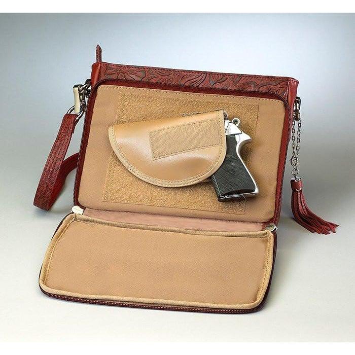 Cowhide Conceal Carry Purse Ready to Ship Free Shipping