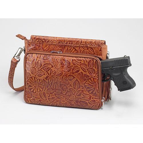 Cow Print Conceal Carry Tote - Oak And Honey