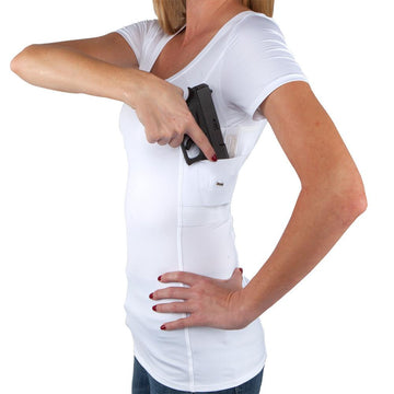 Graystone Holster Tank Top Shirt Concealed Carry Clothing For Women - –  GraystoneCCW