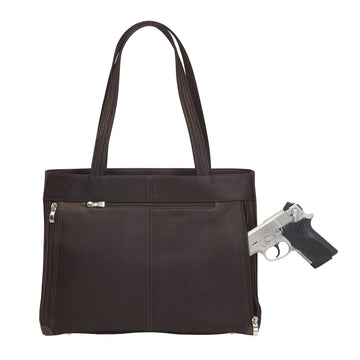 Ladies Concealed-Carry Purse | Croc Town Tote | Gun Goddess