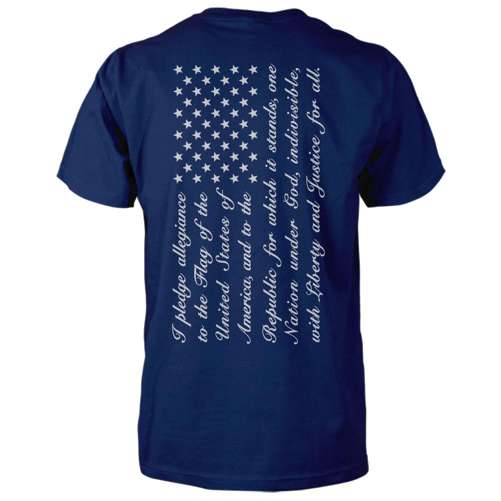 pledge of allegiance t shirt